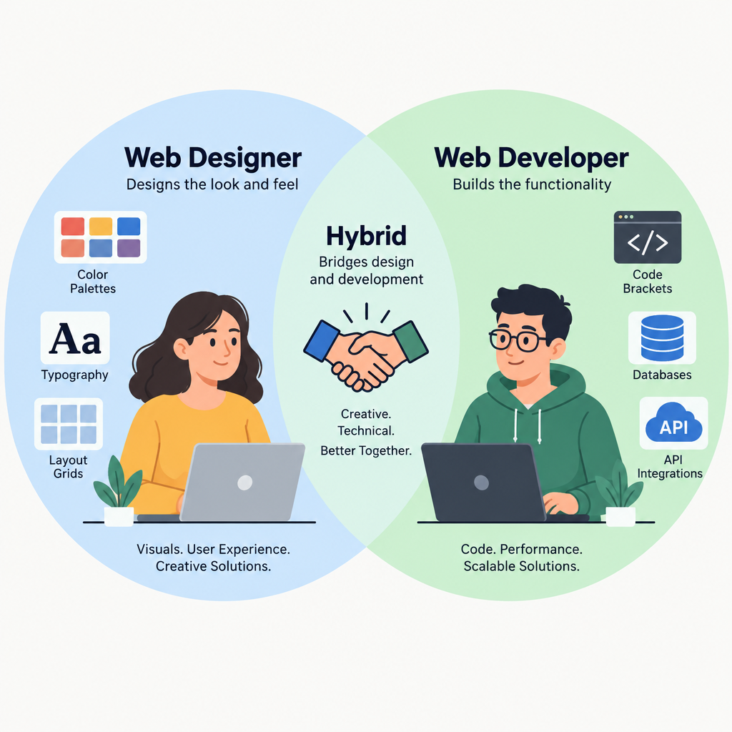Designer vs Developer Roles