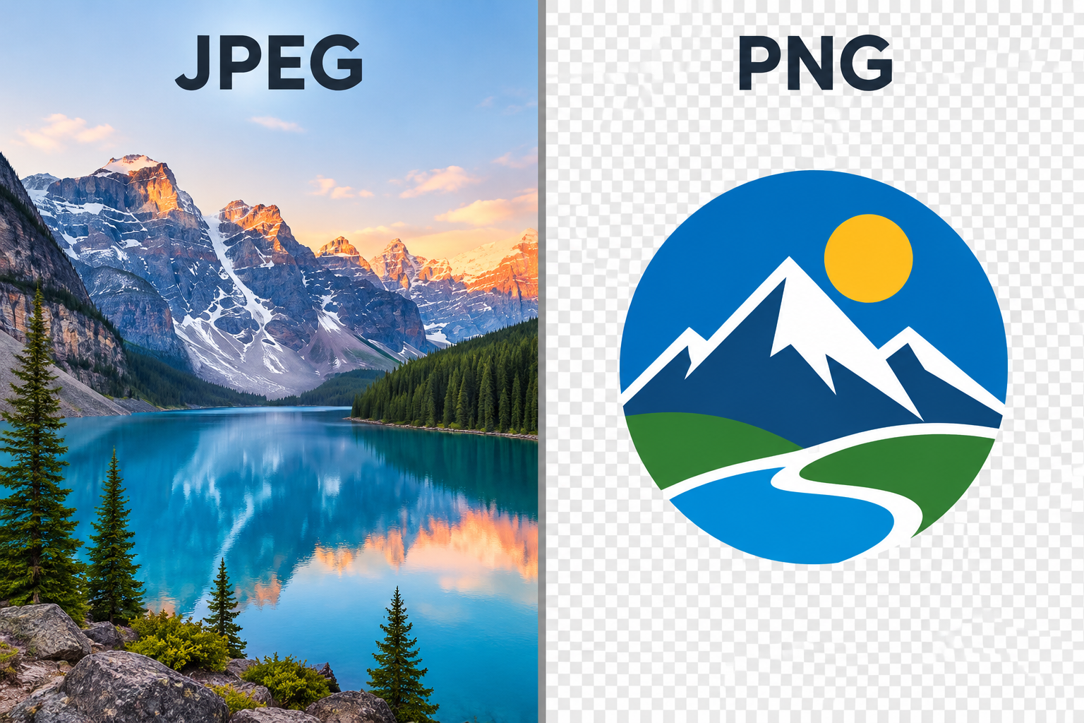 PNG vs JPEG Hero