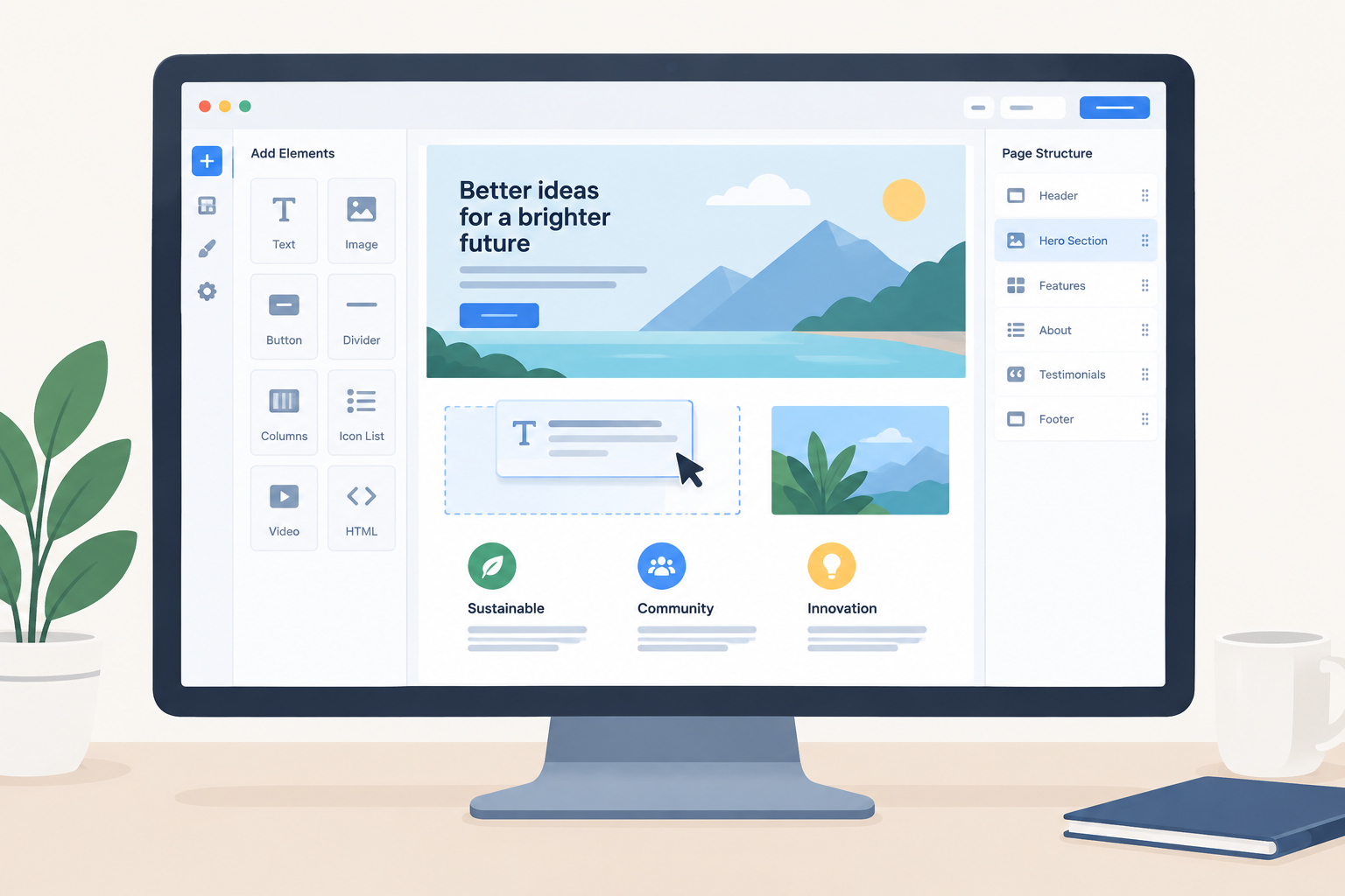 Website Builder Hero
