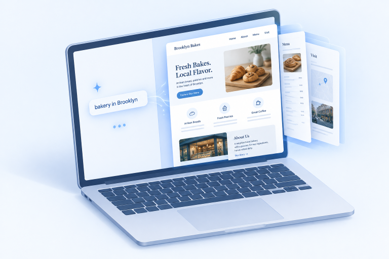 What an AI Website Builder Is and How It Builds a Site