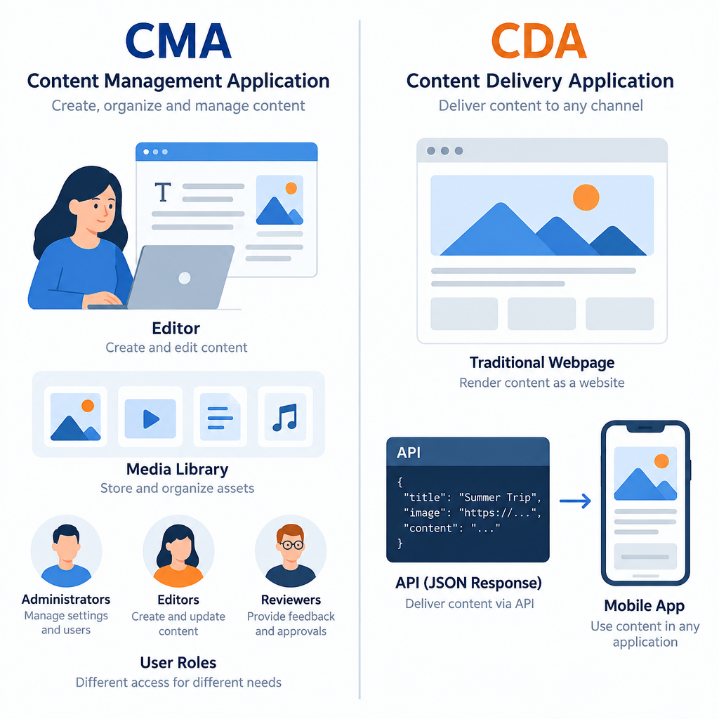 CMS Architecture: CMA vs CDA