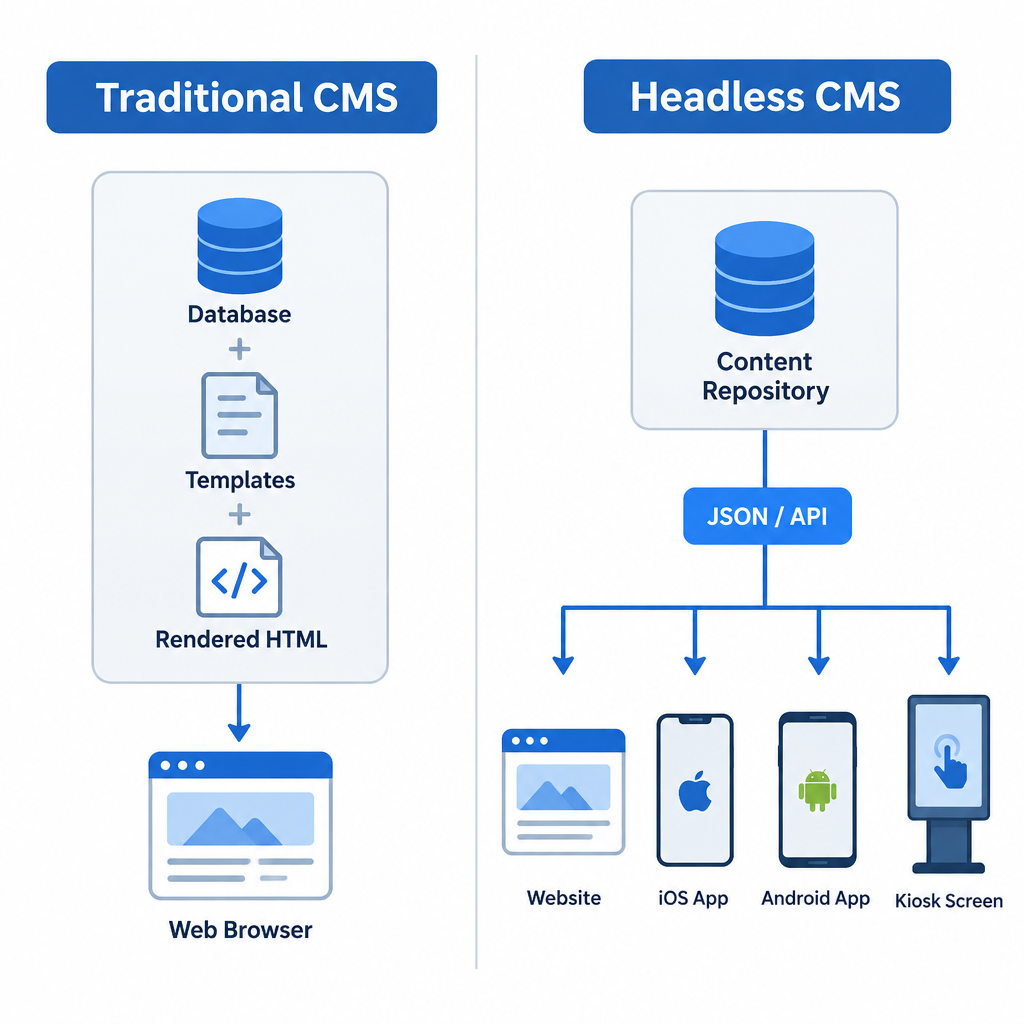 Headless vs Traditional CMS Architecture