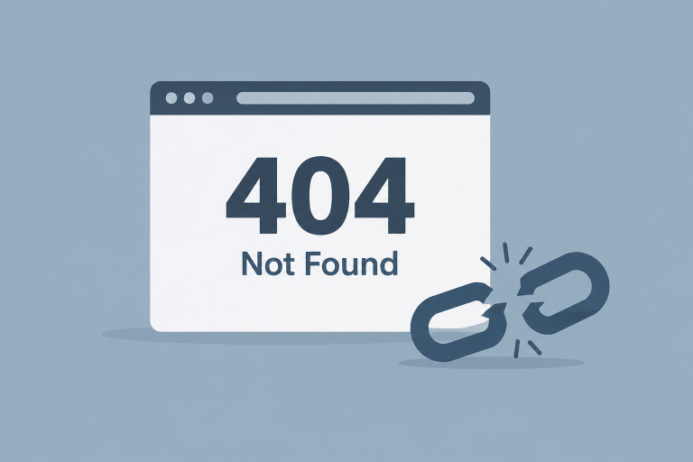 404 Not Found Hero