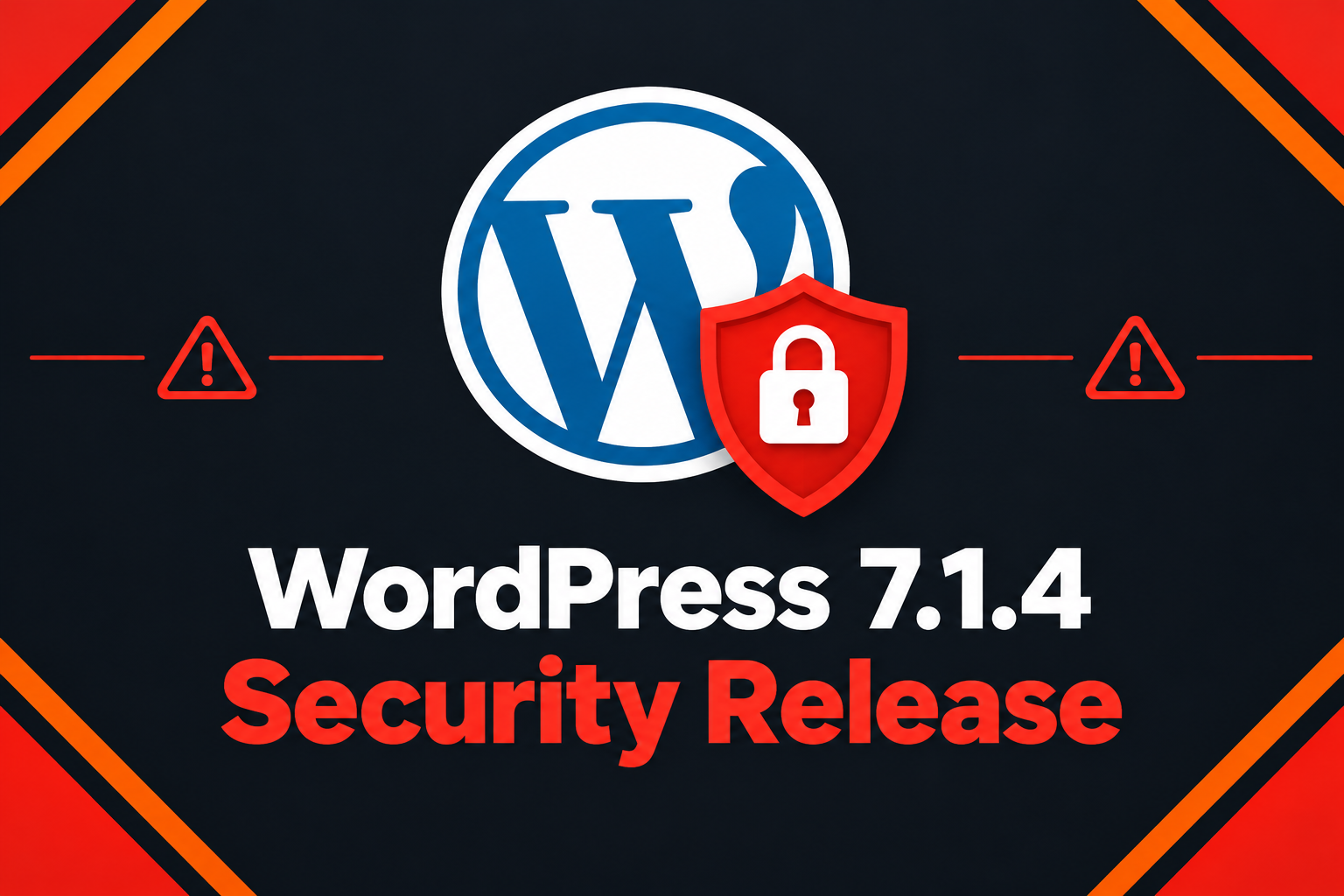 WordPress 7.1.4 security release fixes remote code execution and stored XSS flaws